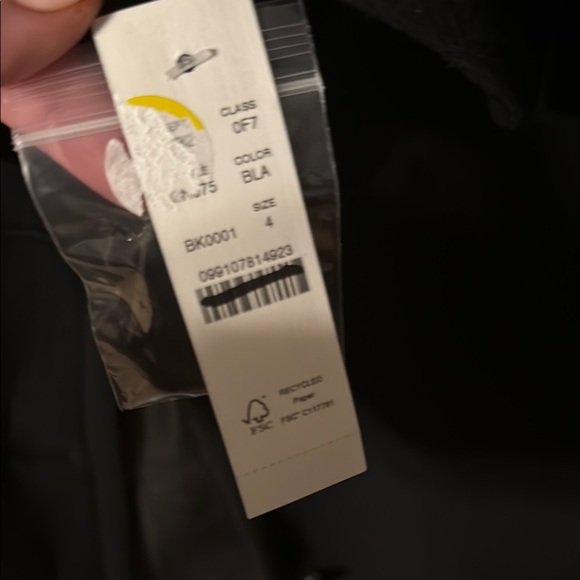 J.Crew Italian Double-Cloth Wool Coat w/ Chain Detail – Black – Size 4 – NWT - Picture 2 of 5